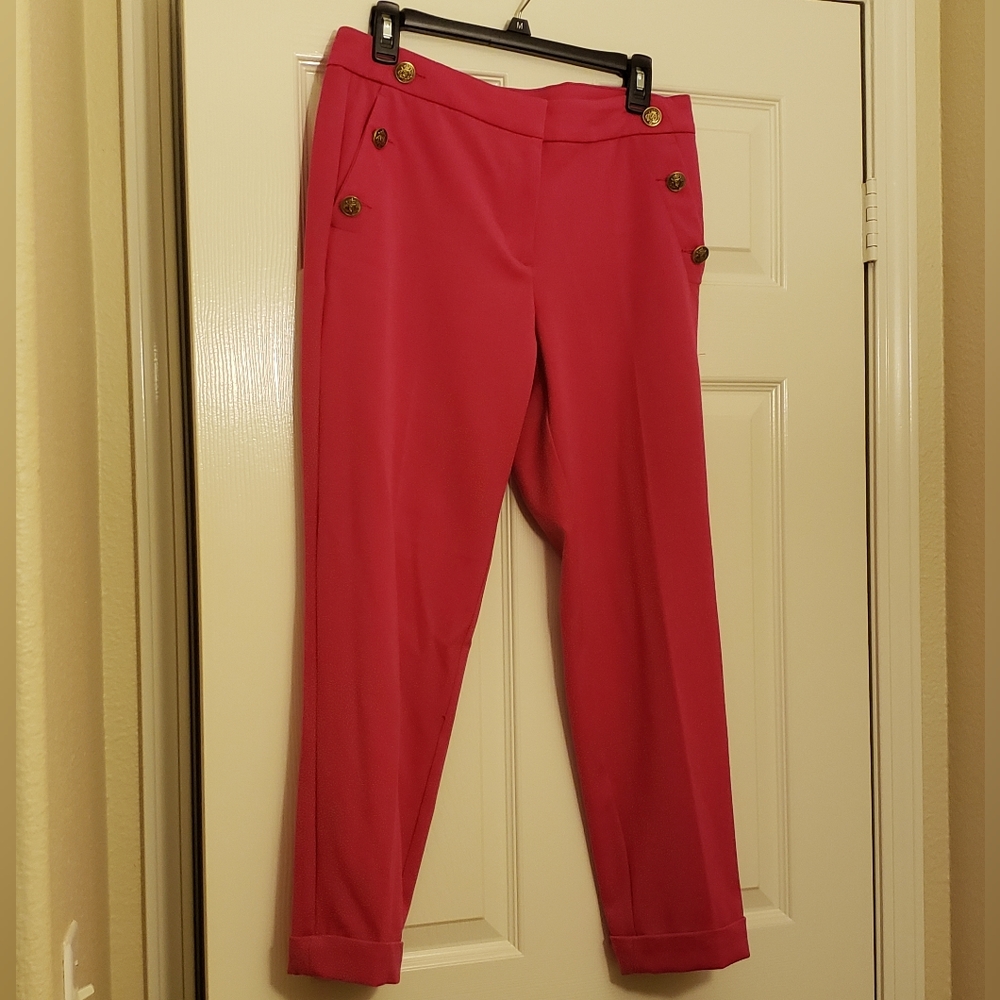 Ann Taylor Loft Fuscia pink pants